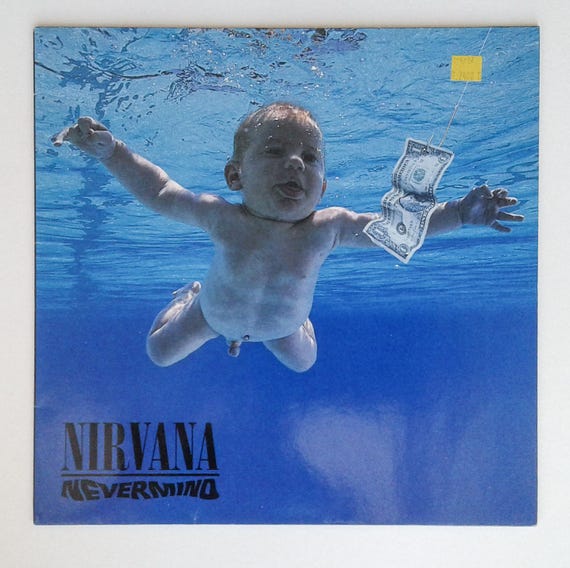 VINYLE 33T - NIRVANA, Nevermind