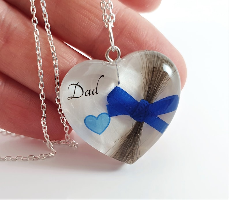 Hair Keepsake Necklace Lock of Hair Memorial Jewellery Mum Etsy UK