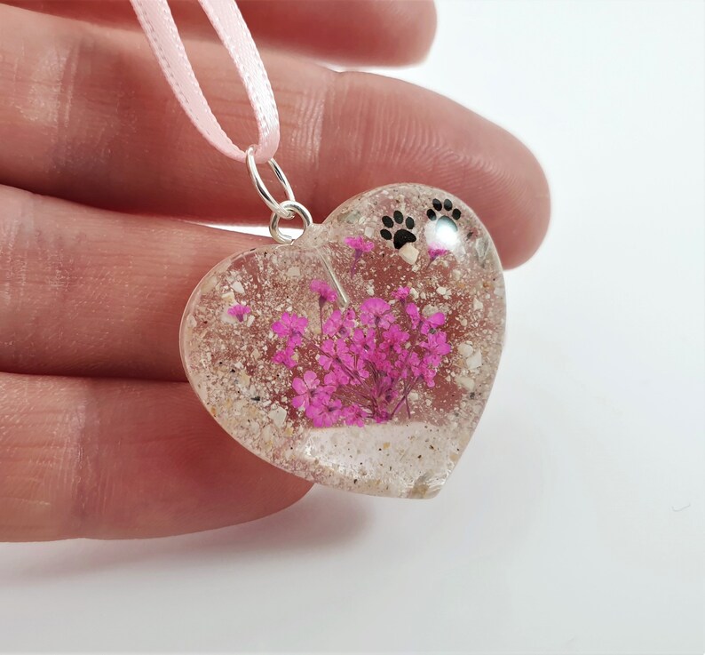 Owl Heart Pendant Necklace For Ashes - Cremation Memorial Jewelry For Family, Loved Ones, Or Pets