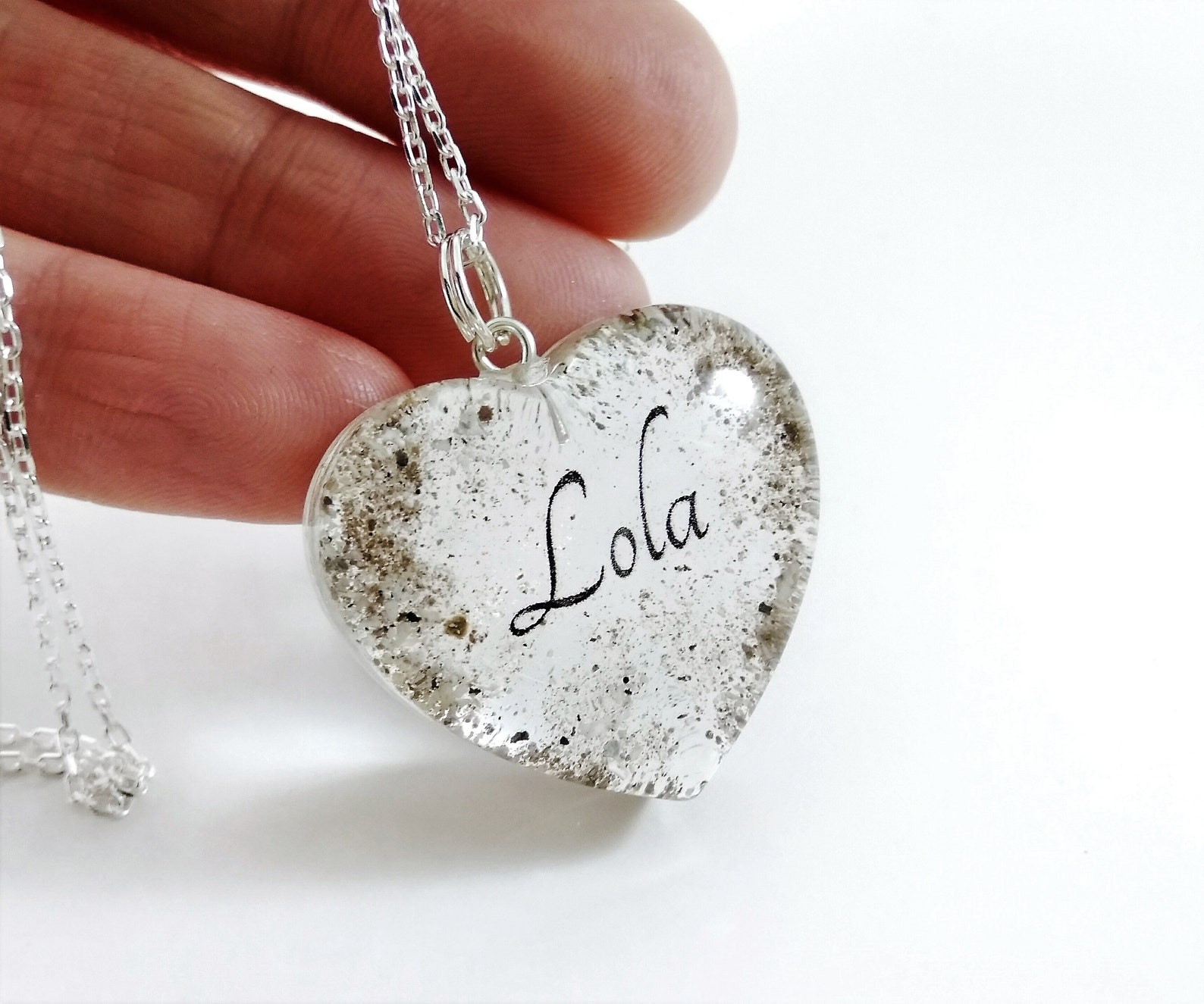 Custom Pet Cremation Jewelry Personalised Pet Loss Gift Etsy UK