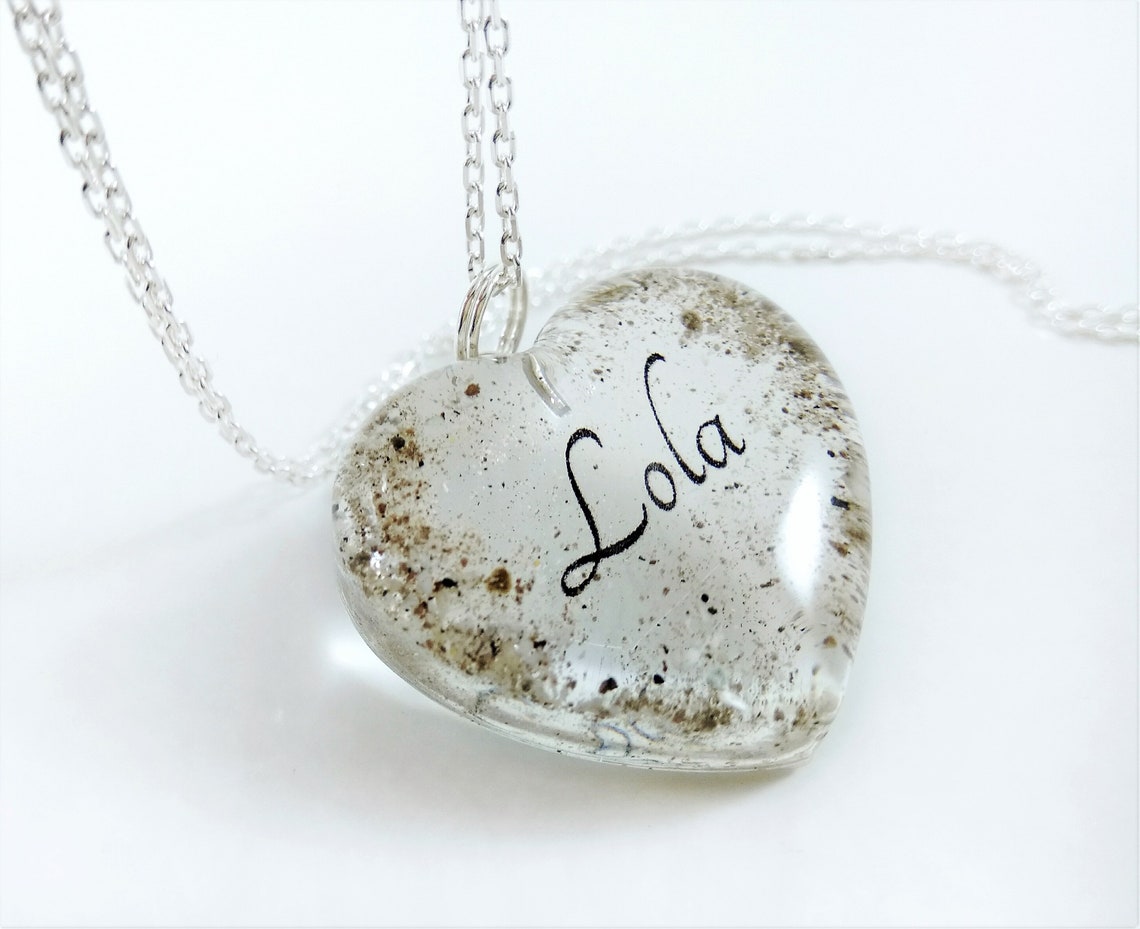 Custom Pet Cremation Jewelry Personalised Pet Loss Gift Etsy UK