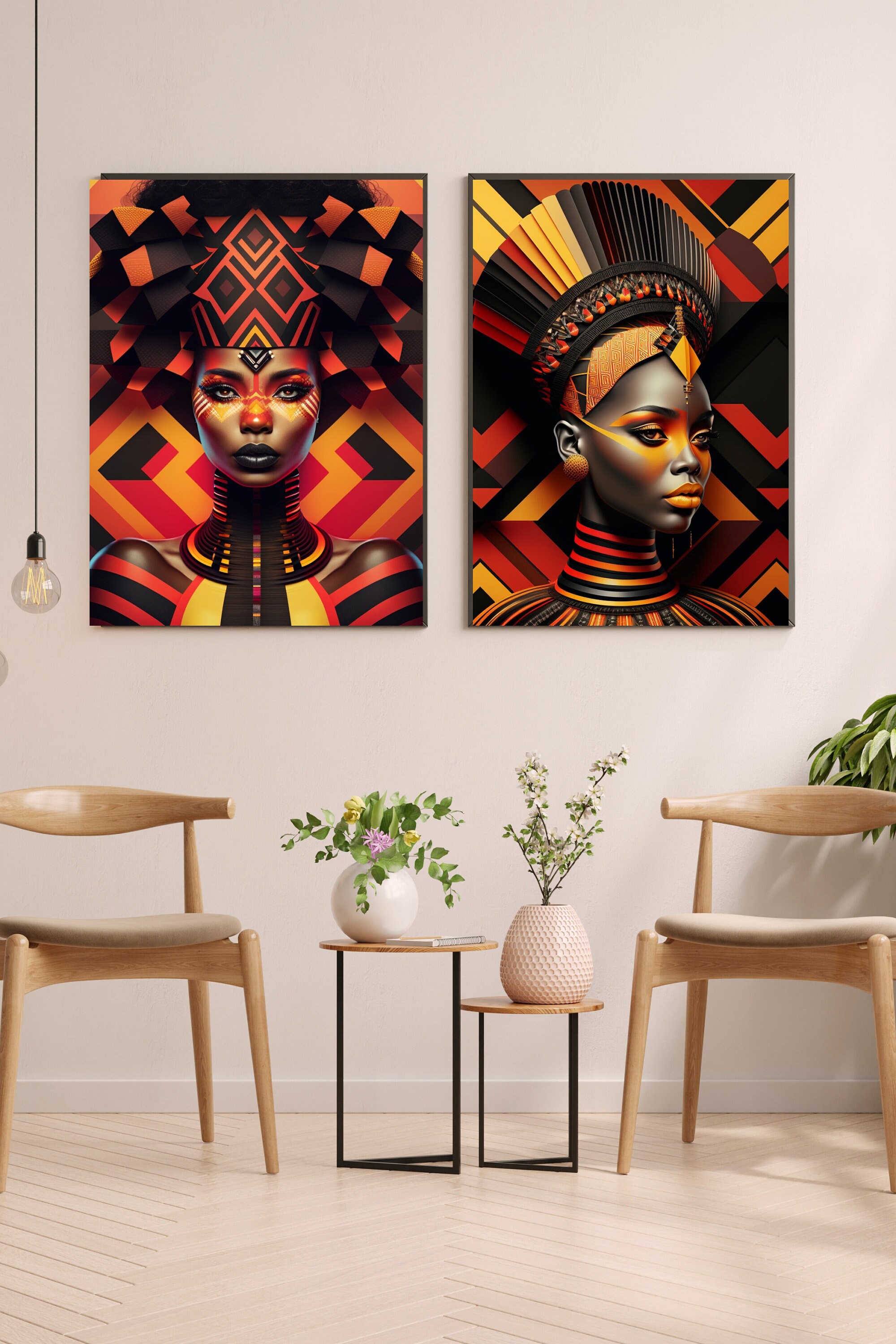 Black Woman Art African American Art Black Women Paintings Digital ...