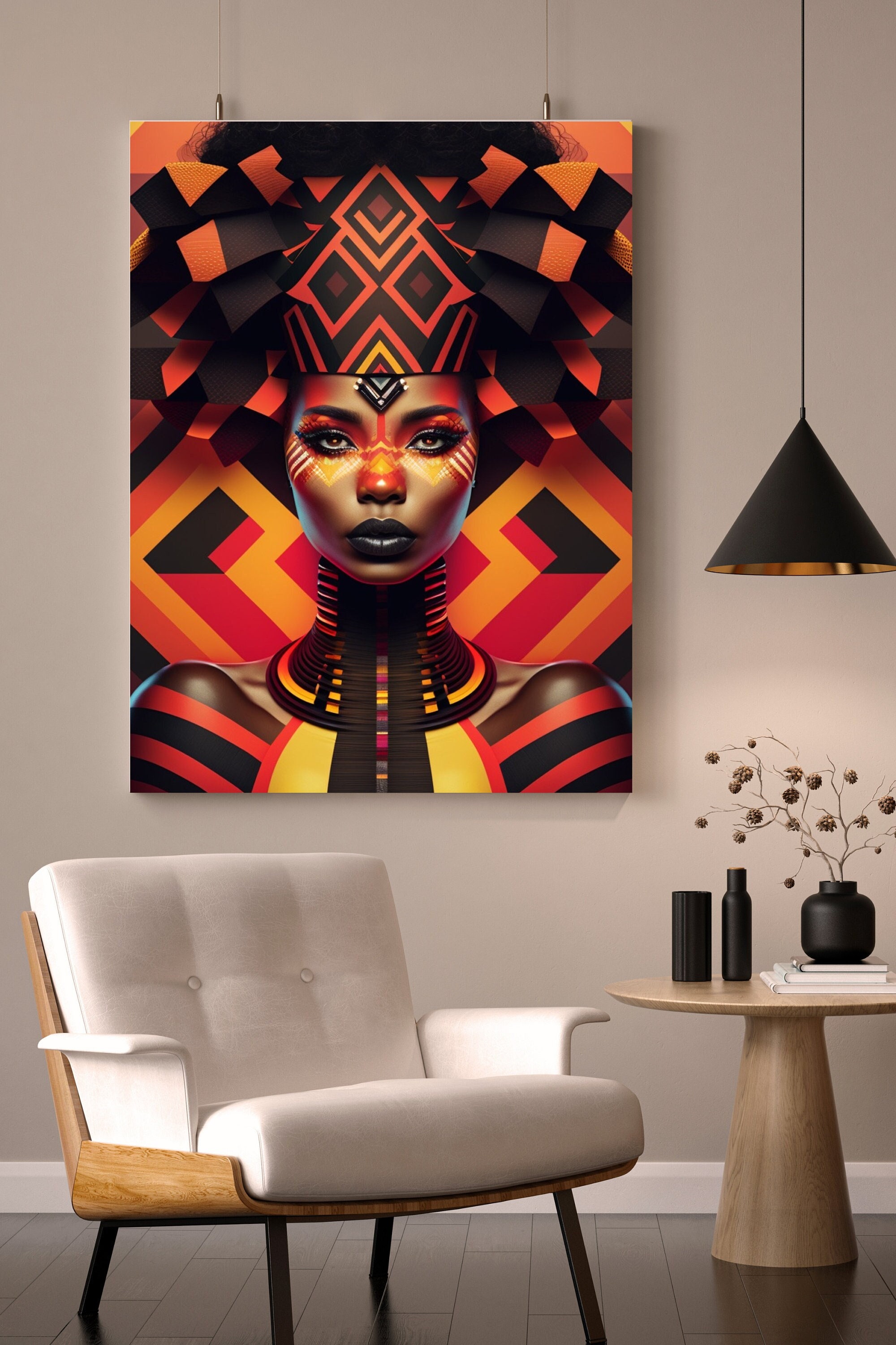 Black Woman Art African American Art Black Women Paintings Digital ...