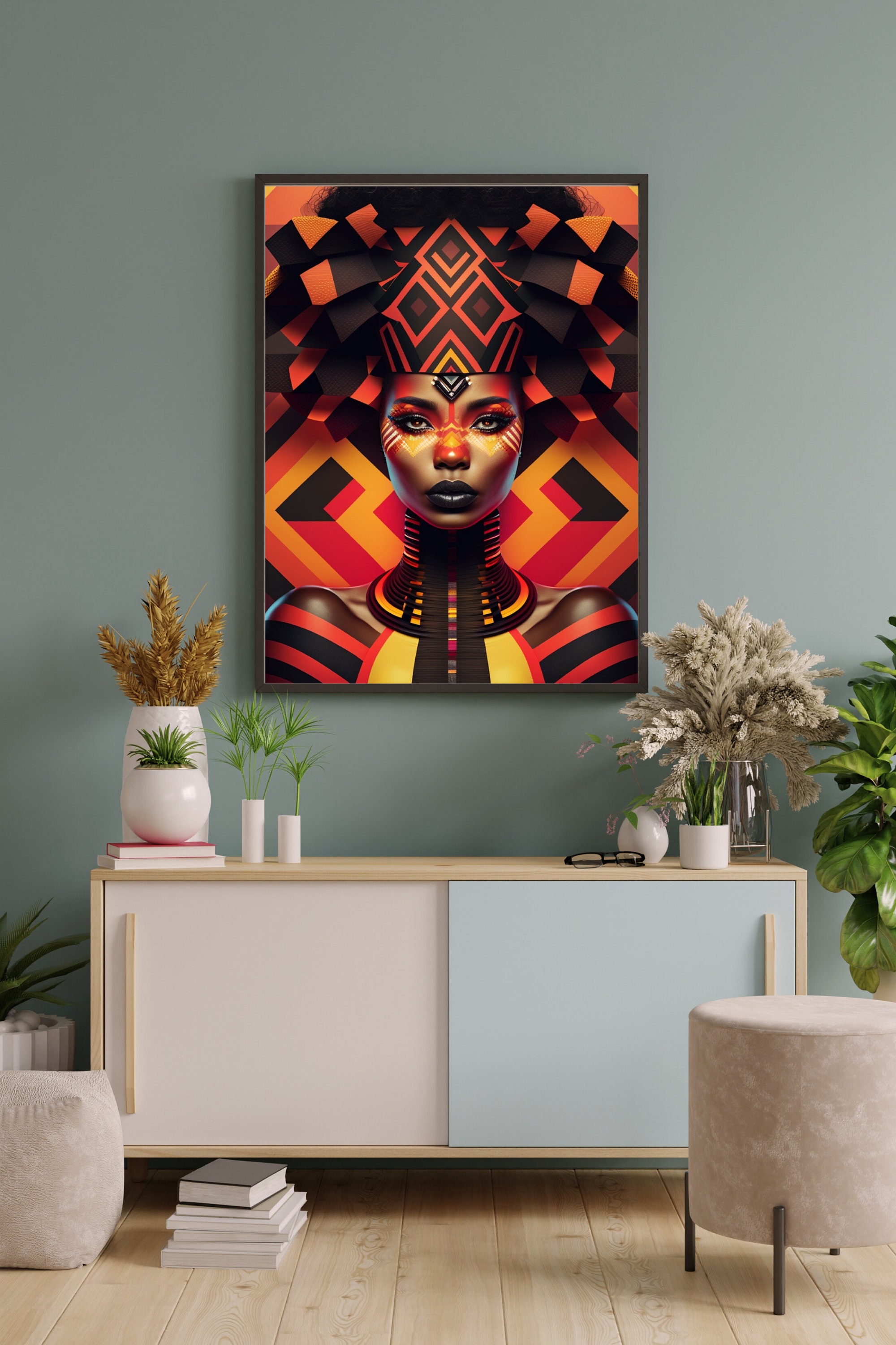 Black Woman Art African American Art Black Women Paintings Digital ...