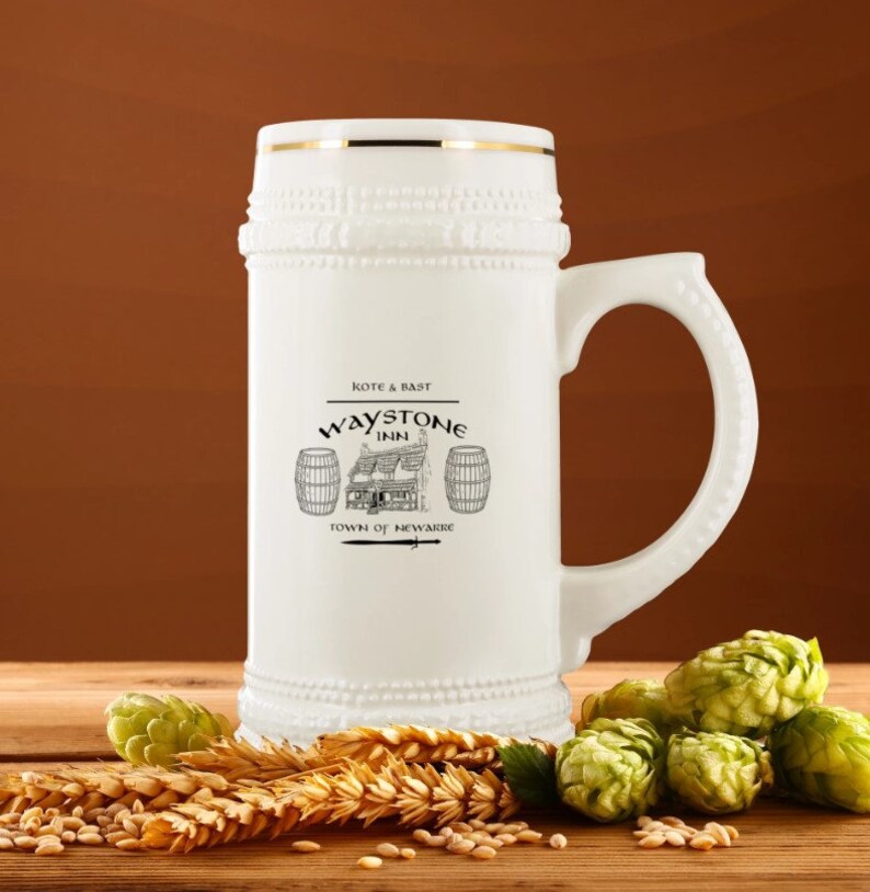 Waystone Inn BEER STEIN the Name of the Wind. Etsy