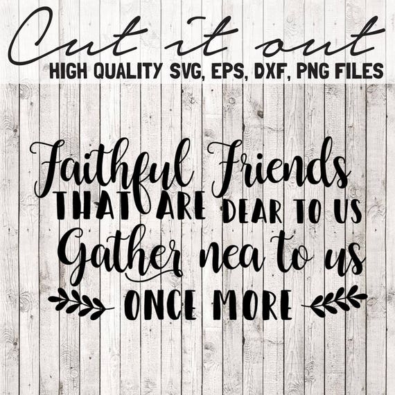 Faithful Friends Christmas Svg Christmas Svg Svg Files Etsy