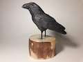 Raven Sculpture for Halloween, Detailed Halloween Figure, Artist's Workshop, Gift for Christmas, Raven Collection, Crow Sculpture, Crow ART product logo