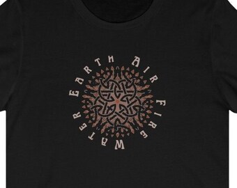 Earth Air Fire Water- Elemental Unisex T-shirt