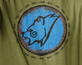 Classic Viking Bear Shield T-shirt