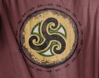 Classic Viking Celtic Shield T-shirt