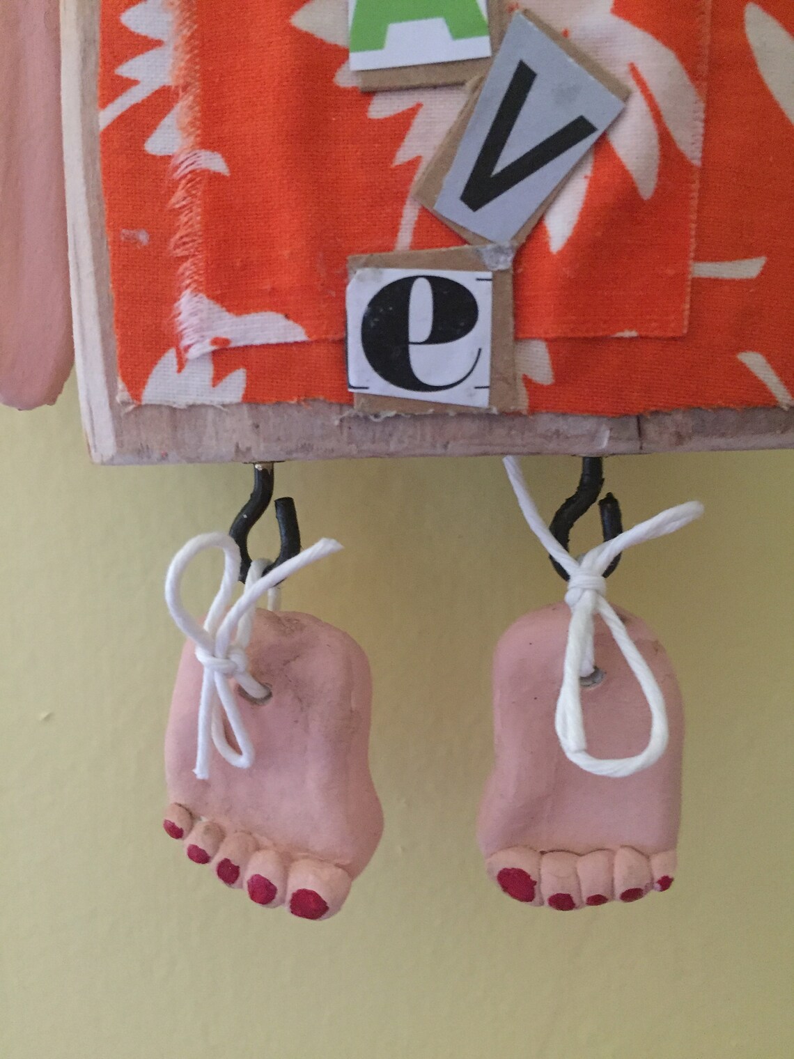 Beth Art Doll, Wall Art Doll, OOAK Art Doll, Whimsical Art Doll, Doll