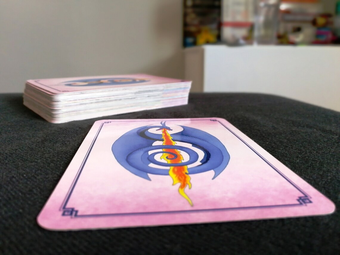 Dragon Oracle Cards Forecast Reading Choice of 3 Spreads 1-card
