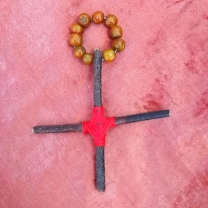 Rowan Cross and Berries traditional British protective charm