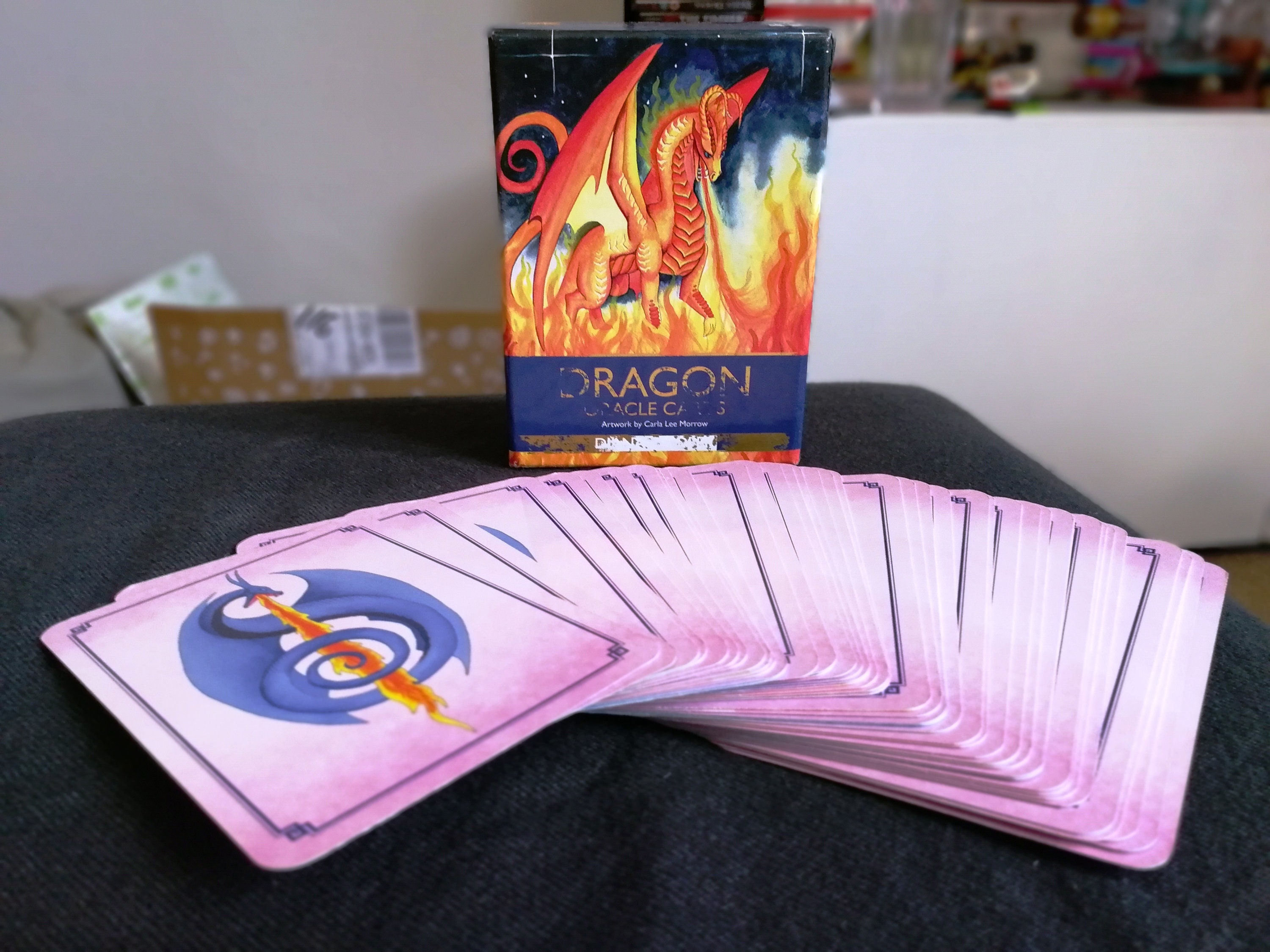 Dragon Oracle Cards Forecast Reading Choice of 3 Spreads 1-card