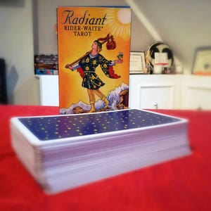 Radiante Rider Waite Tarocchi previsioni lettura e interpretazione - scelta degli 2 spread (lettura della previsione, 3-Card 1-carta)