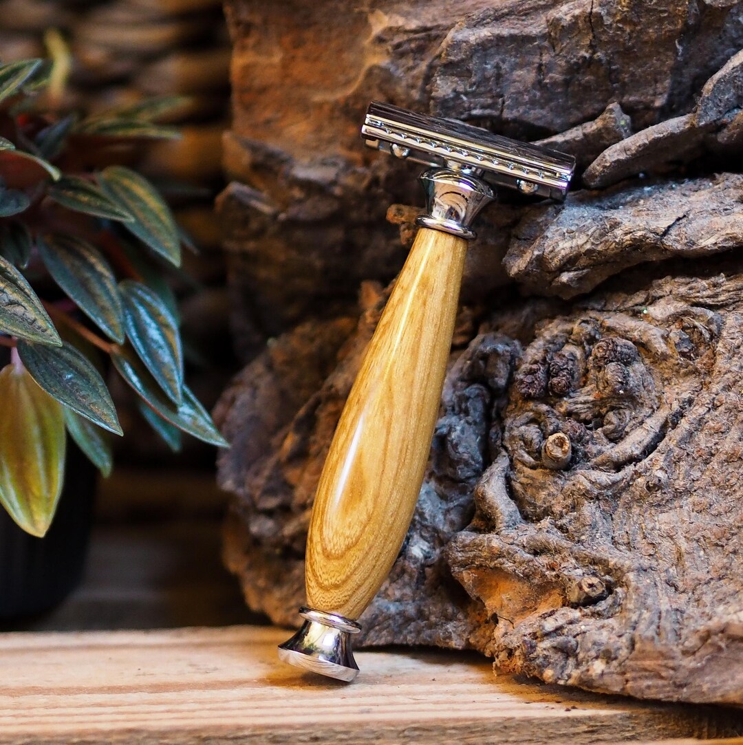 Laburnum Wood Safety Razor: Retro Style Shaving Razor - Etsy UK