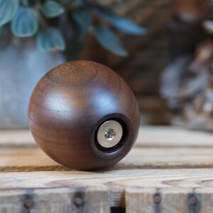 Wooden Apple keepsake. Cremation urn. Keep a token of a loved ones ashes in an attractive, discrete and secure wooden apple. Miniature urn. image 4