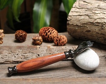 Mach3 Body Dark Wood Look Resin Handle Bodyself Care - Etsy