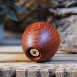 Wooden Apple keepsake. Cremation urn. Keep a token of a loved ones ashes in an attractive, discrete and secure wooden apple. Miniature urn. image 10