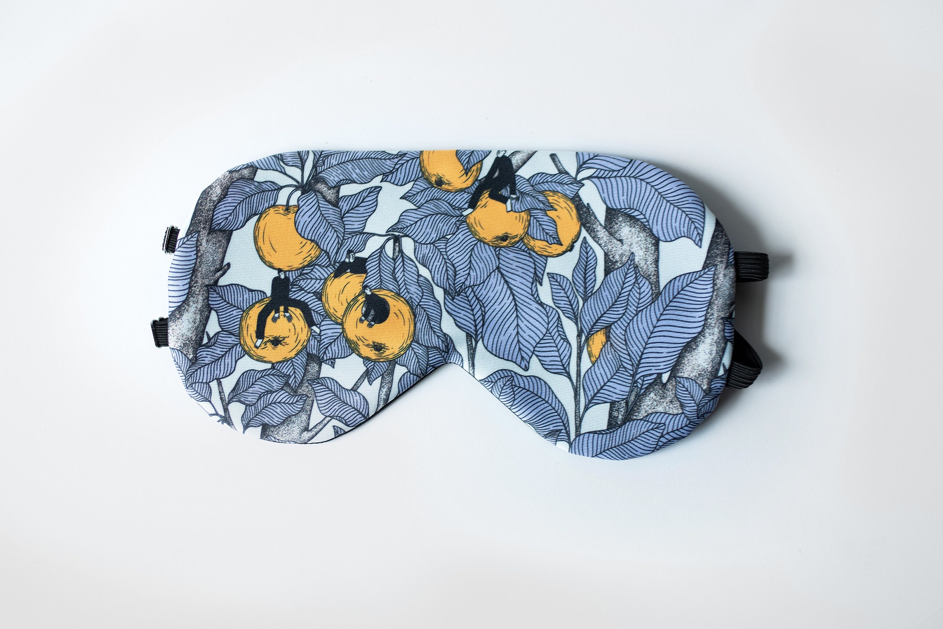 Adjustable Sleep Mask, Adult Sleep Mask, Travel Mask, Plant
