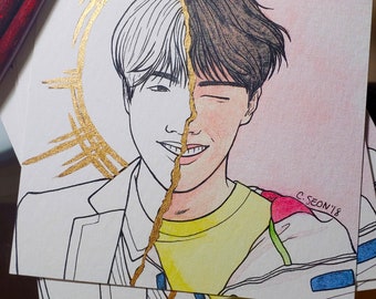 BTS J-hope | Love Yourself | Kpop Fine Art Print - Etsy