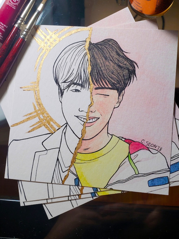 BTS J-hope | Love Yourself | Kpop Fine Art Print - Etsy