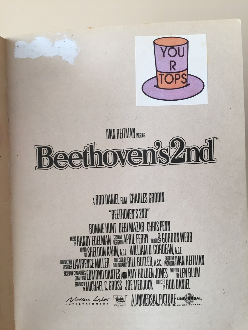 1993 Beethoven's 2nd