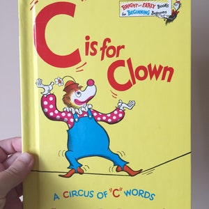 1972 C wie Clown - The Berenstain Bears - Vintage und gebrauchtes Kinderbuch von Stan und Jan Berenstain
