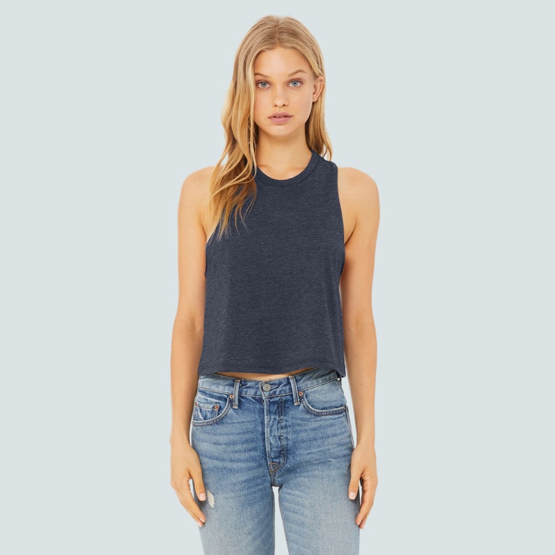 crop top and flowy pants