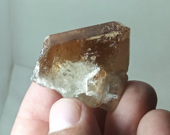 150carat32*32mm Topaz Crystal stone for wire wrap raw rough gemmy topaz crystal from Pakistan