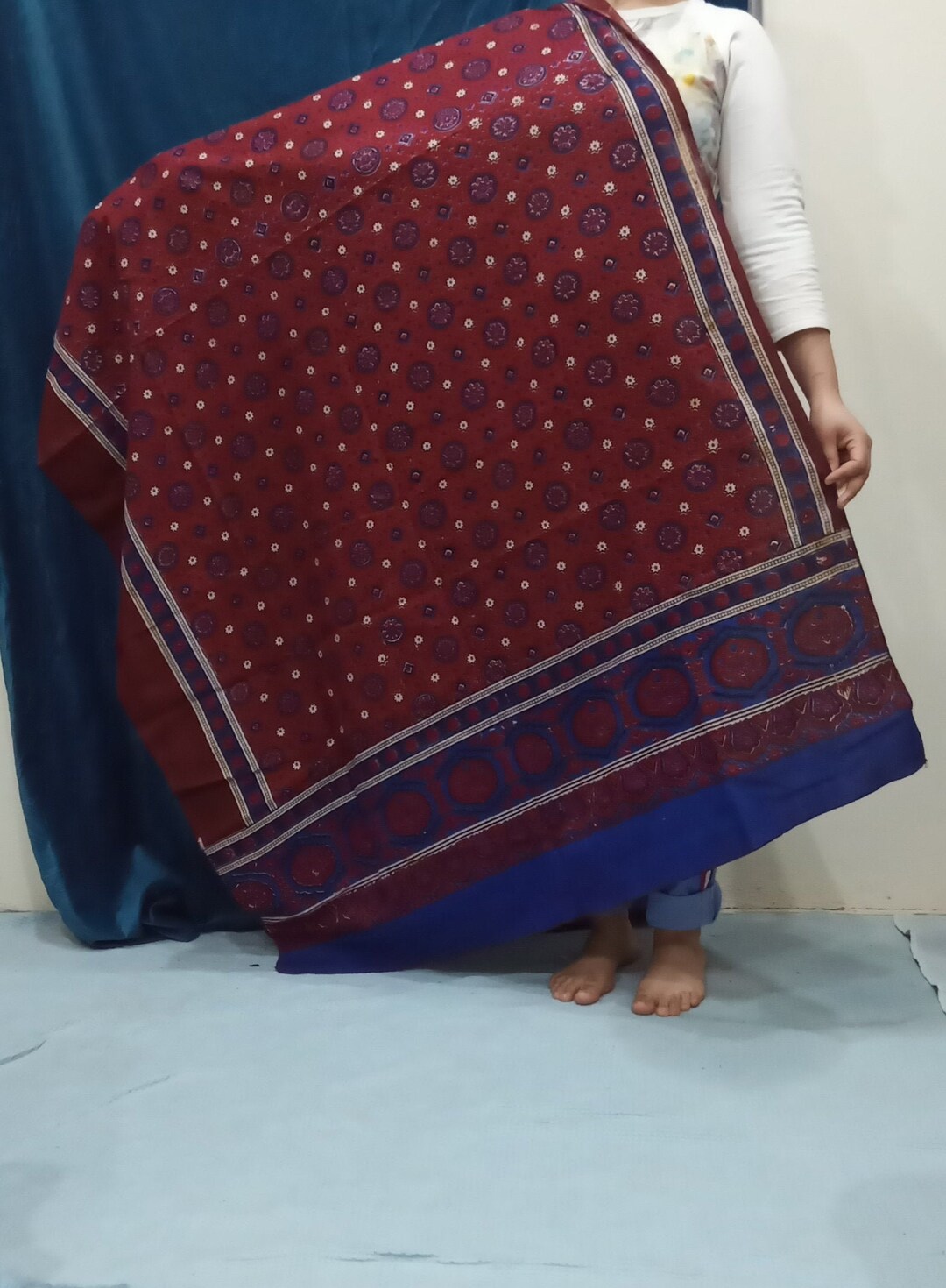 ajrak shawl men