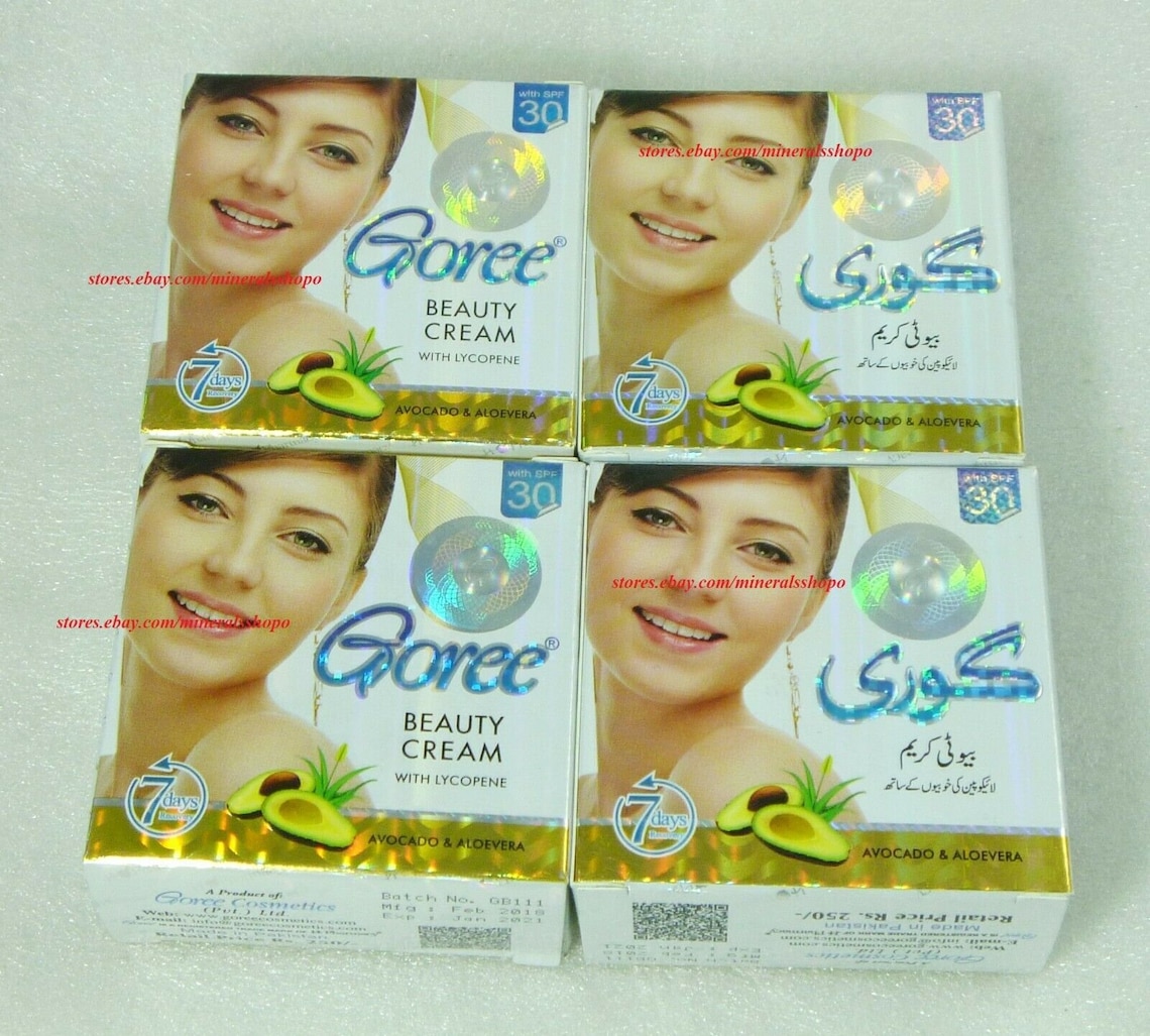 Goree Beauty Cream Cream 3pc 100orignal Goree Whitening Cream Etsy