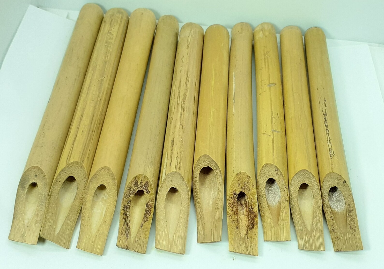 10 Pcs Arabic Calligraphy Bamboo Reed Pen Qalam Kalam Handmade Etsy