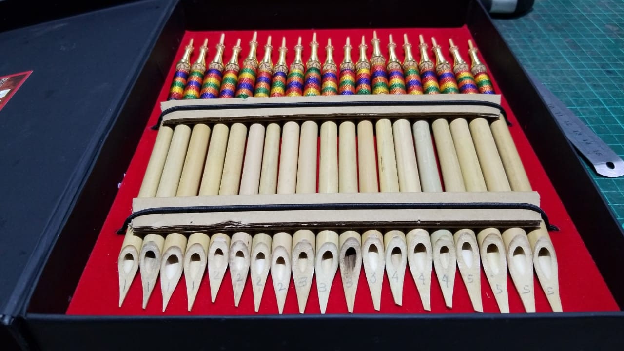 20pcs of Bamboo Reeds Handmade Calligraphy Pen Bamboo pens Etsy