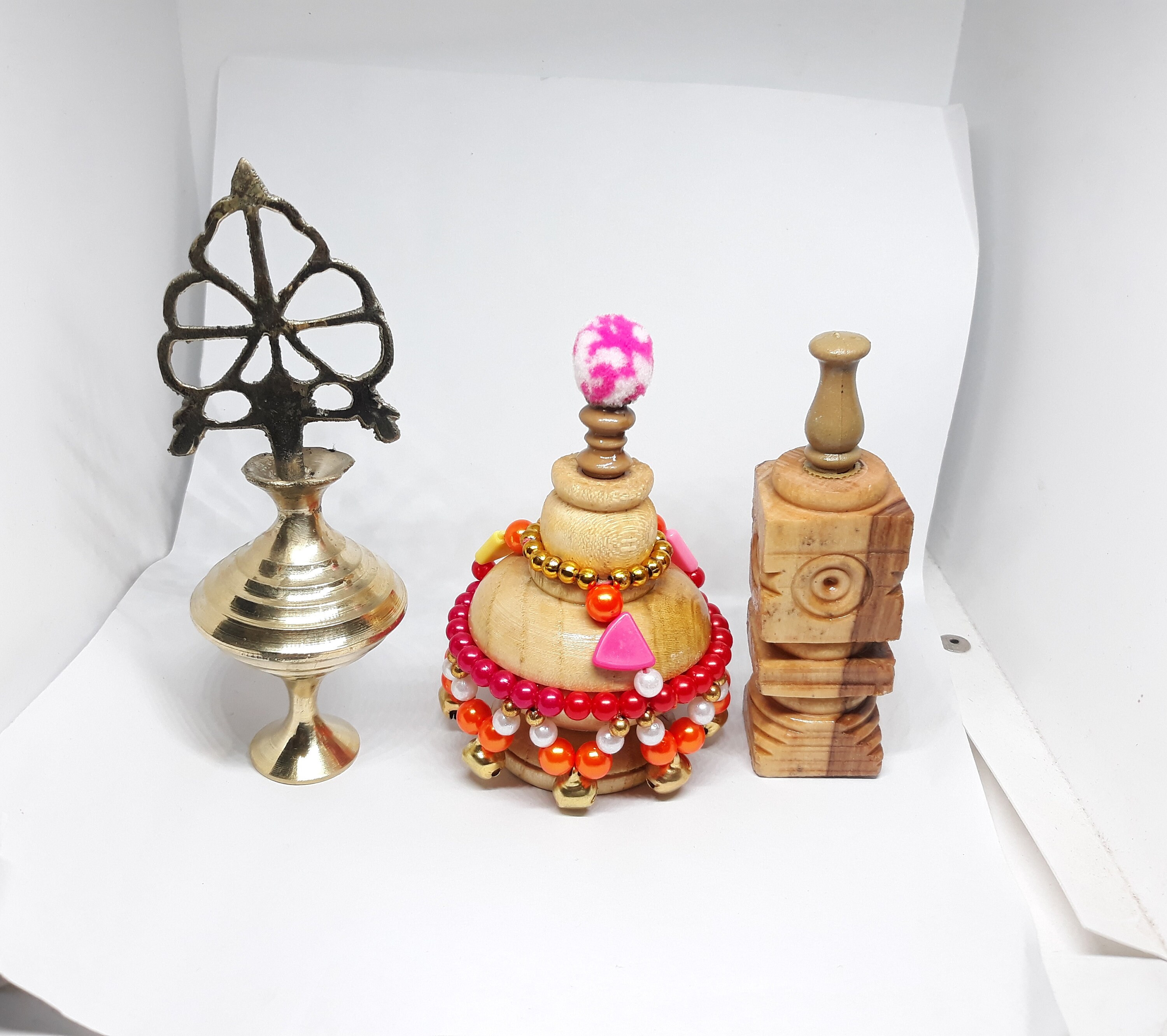 3pcs Beautiful Surma Dani Pure Brass and Wood Crafted Eyeliner Etsy