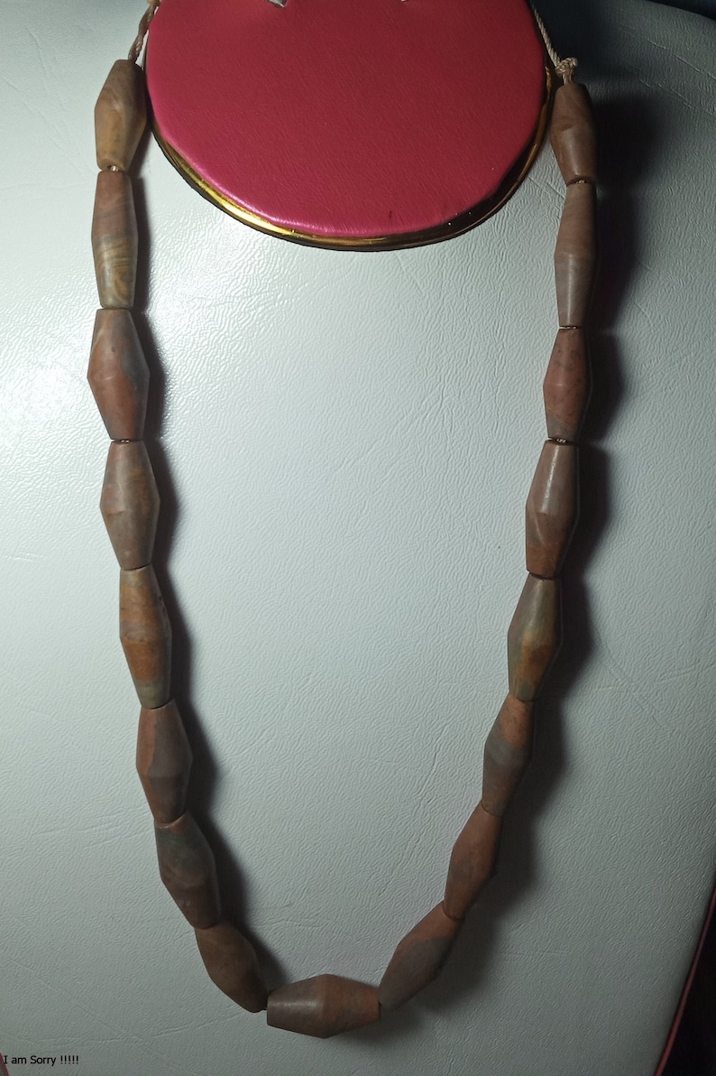 a5 18 inch Handmade natural unknown strand necklace From pakistan