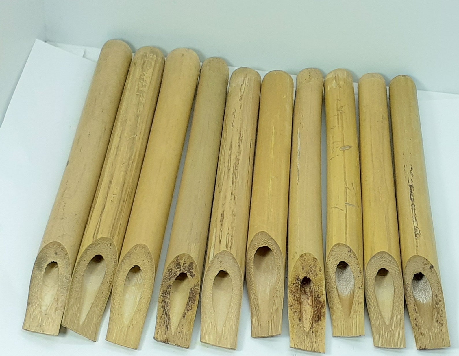 10 Pcs Arabic Calligraphy Bamboo Reed Pen Qalam Kalam Handmade Etsy
