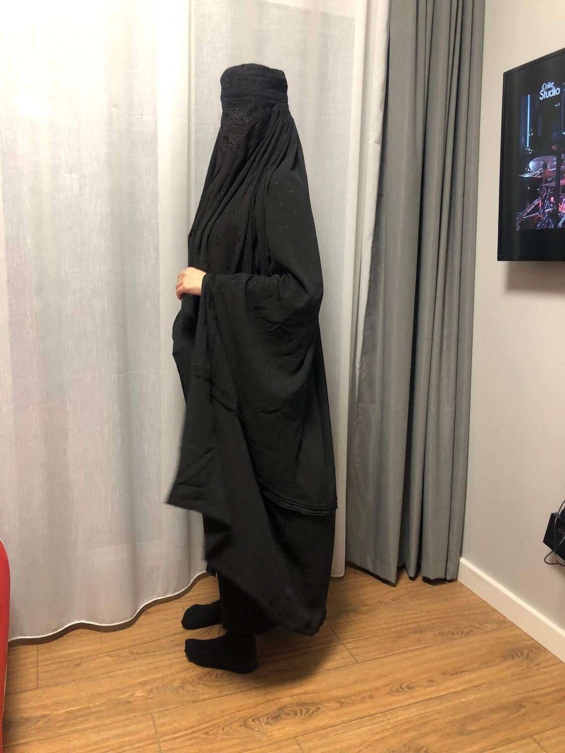 Afghan burqa niqab burka muslim abaya chador handmade women Etsy