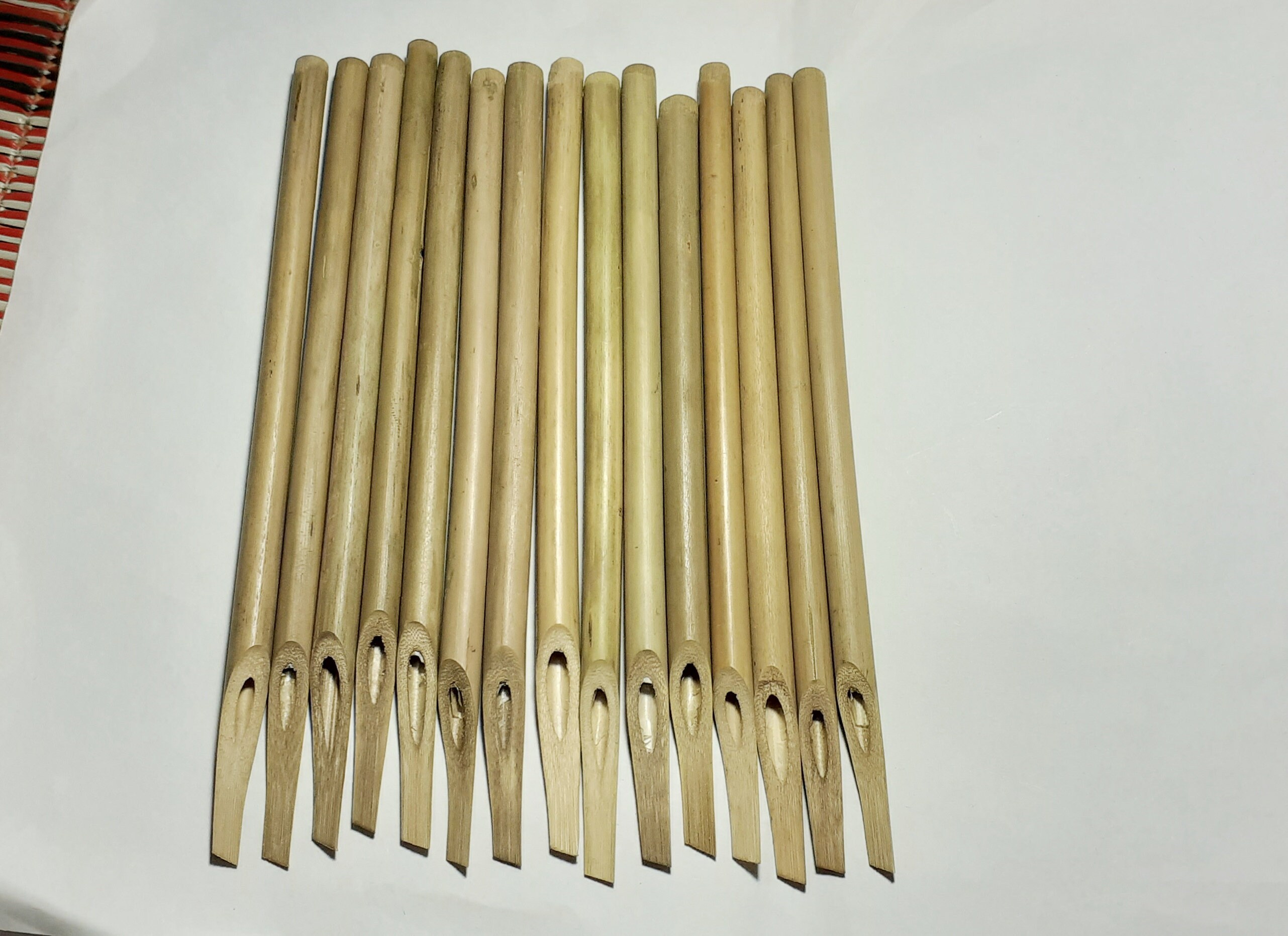 10 pcs Arabic Calligraphy Bamboo Reed Pen Qalam Kalam Handmade Urdu Bamboo Reed Pen uristeel