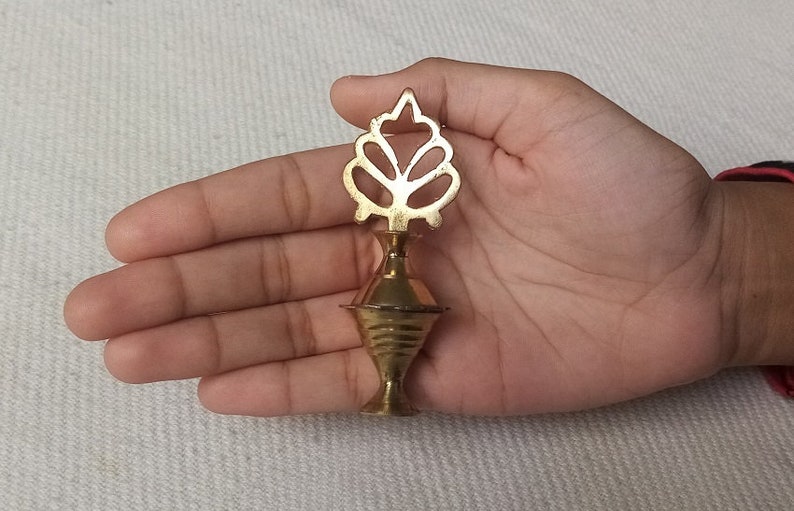 Beautiful surma dani Pure Brass and crafted Eyeliner Pot kohl Etsy