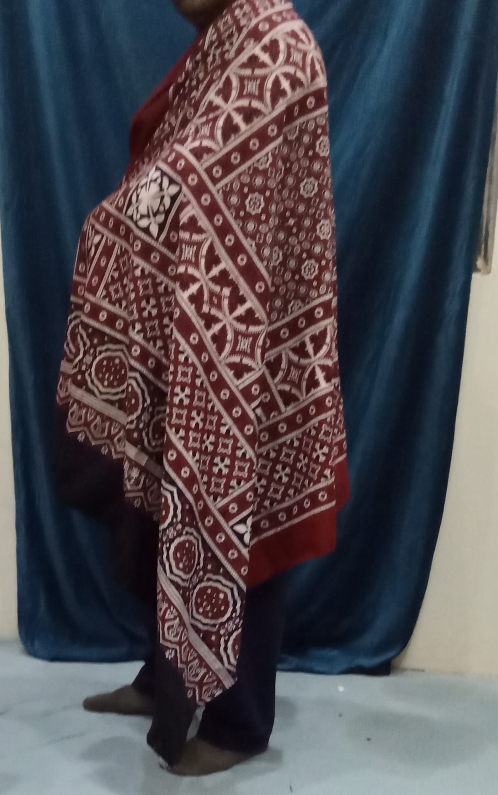 ajrak shawl men