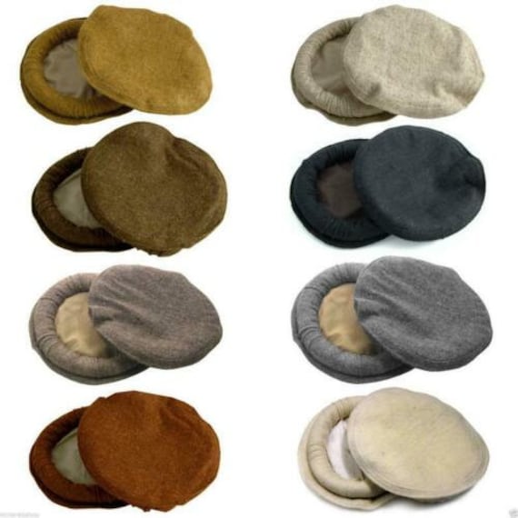 Bonnet Traditionnel Afghan Pakol Chitrali - Marron, Taille Ajustable, Fait Main Au Pakistan (neuf)