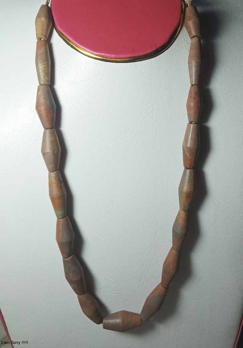 a5 18 inch Handmade natural unknown strand necklace From pakistan