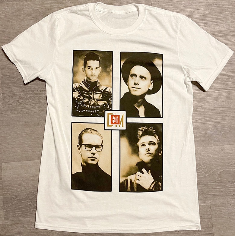 Depeche Mode 101 Tshirt 1980s W Back Print. - Etsy