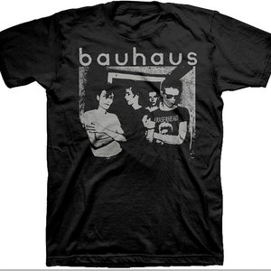 t-shirt groupe bauhaus