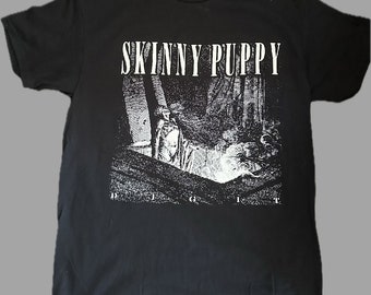 Vintage 1990 Skinny Puppy, Live, Too Dark Park, Tour T-shirt