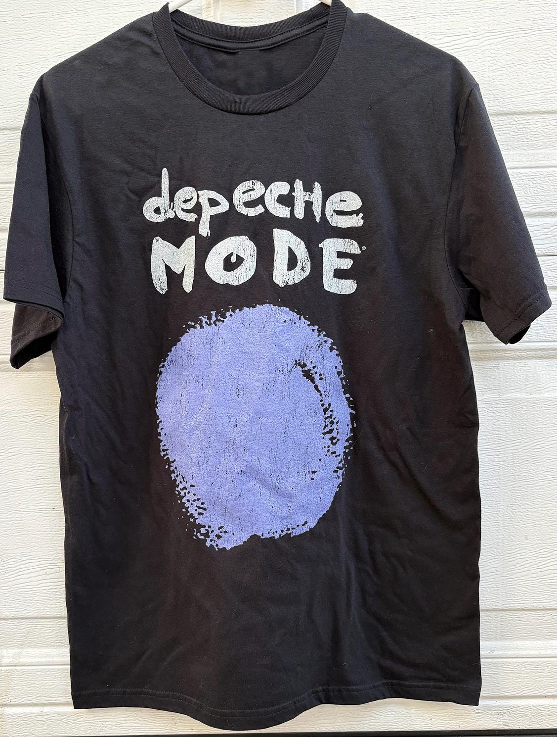 Depeche Mode 　ヴィンテージ　Tシャツ ビンテージ80's○DEPECHE MODE 1988年ツアーTシャツ黒size L