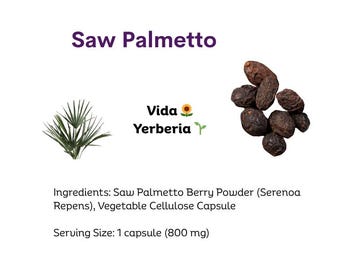 Saw Palmetto Berry Capsules