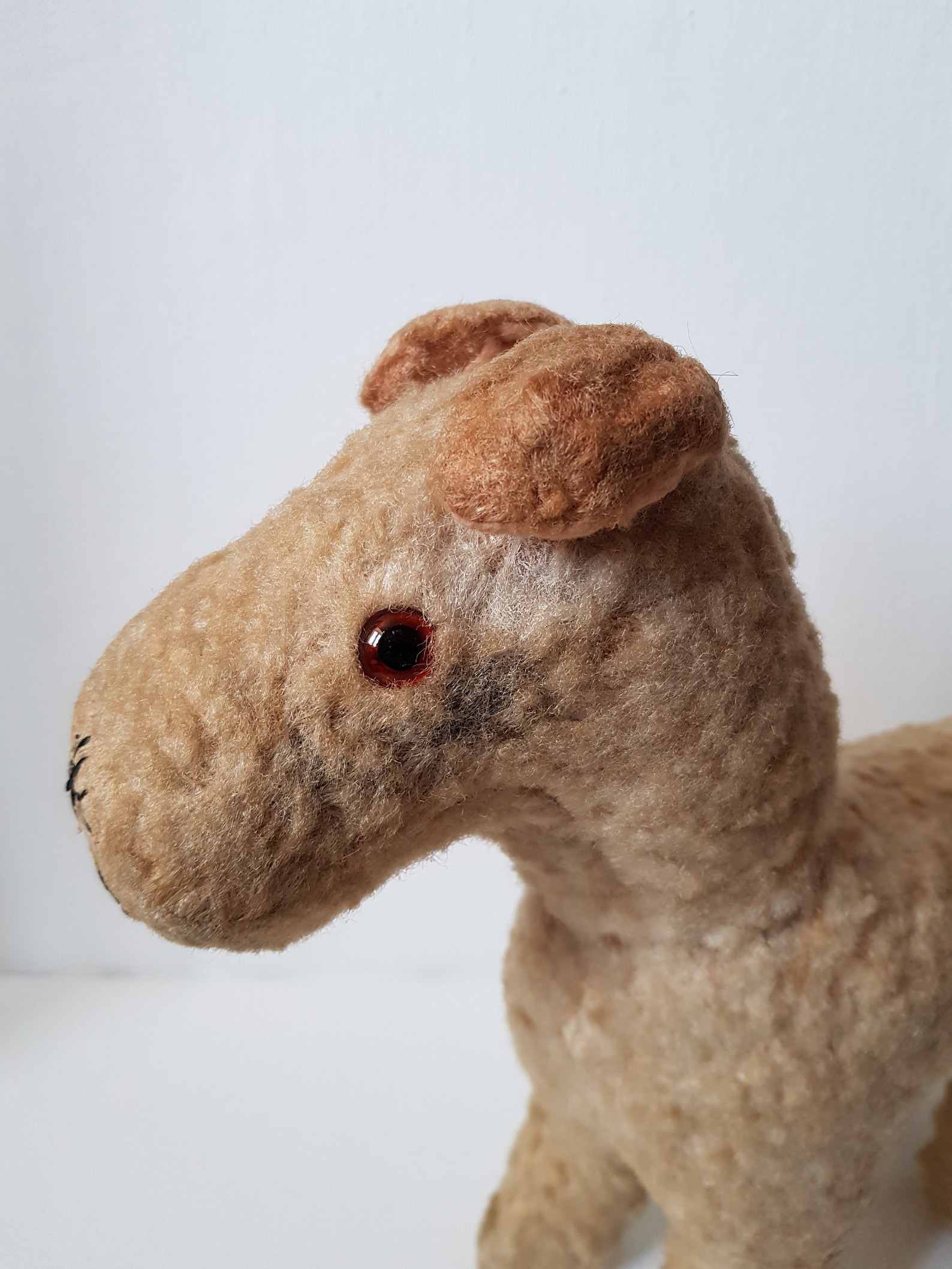 Vintage Animal Toy Dog Raresoviet Plush Dogrussian Soft Toy Etsy