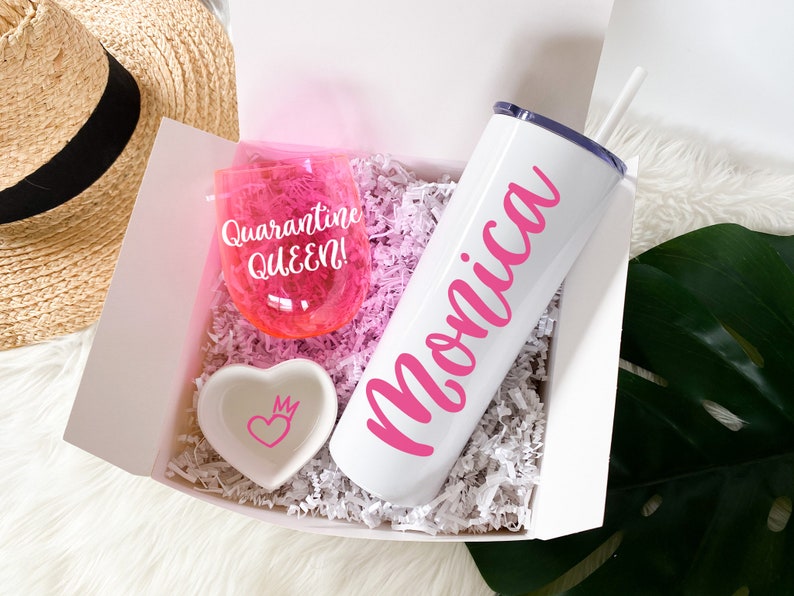 Quarantine Queen Birthday Gift Box Personalized Gift Set for Etsy